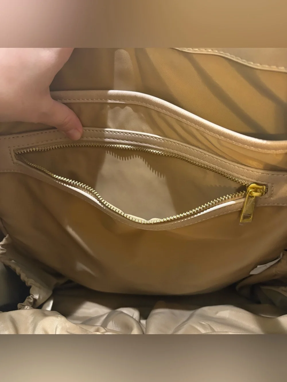 The Fawn + Nordstrom Square Diaper Bag  Backpack Beige